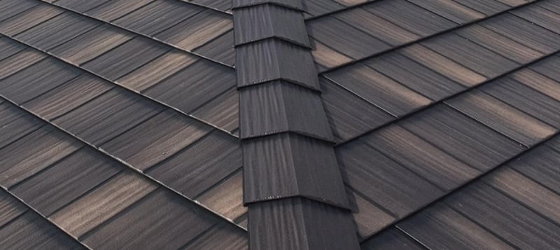 Infiniti Textured Shake Roofing Installed on Storage Building